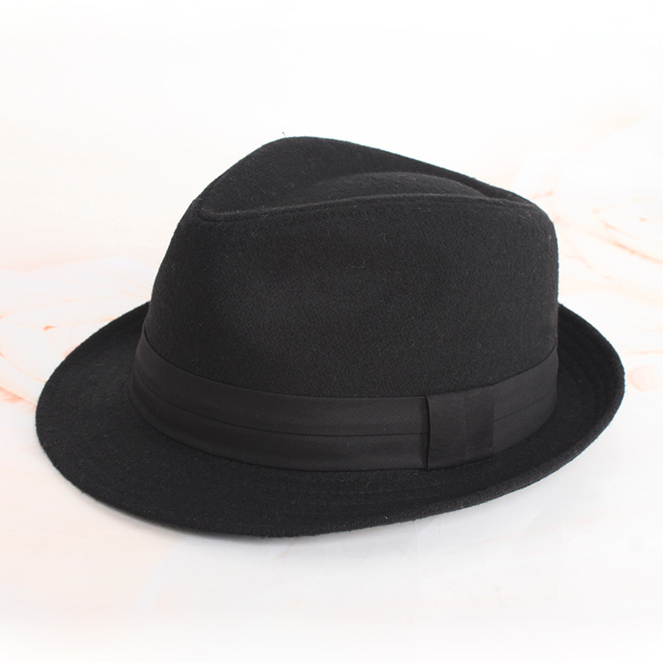 Nón phớt nam thu đông vành 4cm MP023