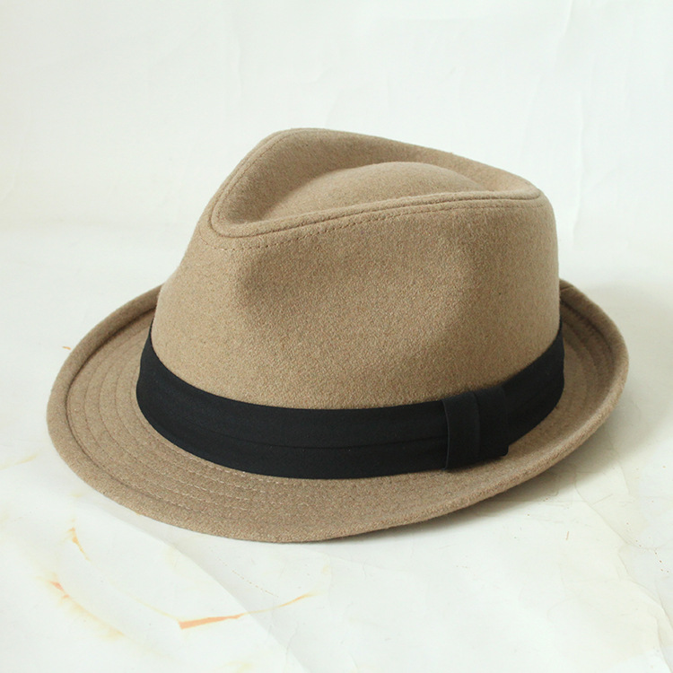 Nón phớt nam thu đông vành 4cm MP023