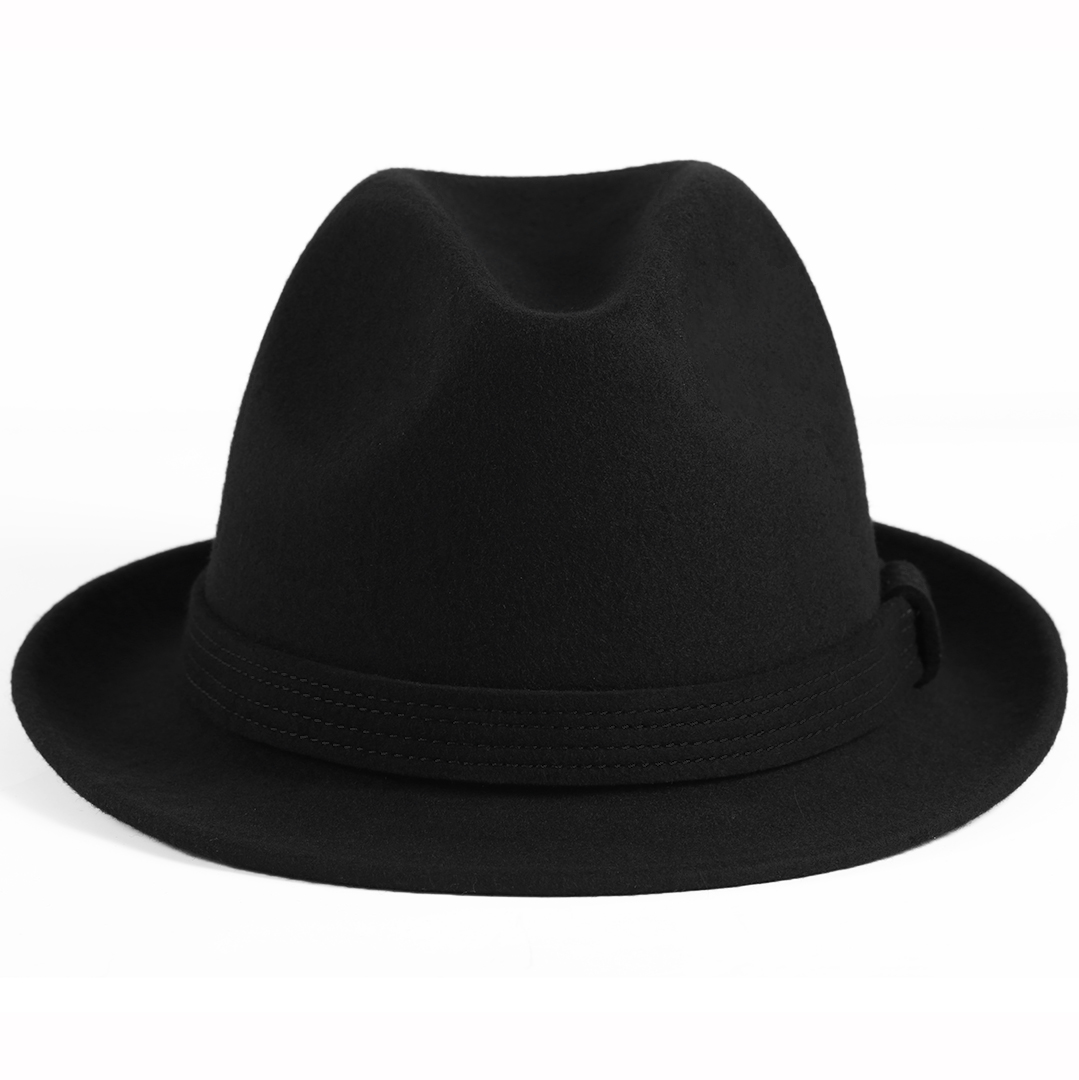 Mũ phớt trung niên lông cừu cao cấp MP005