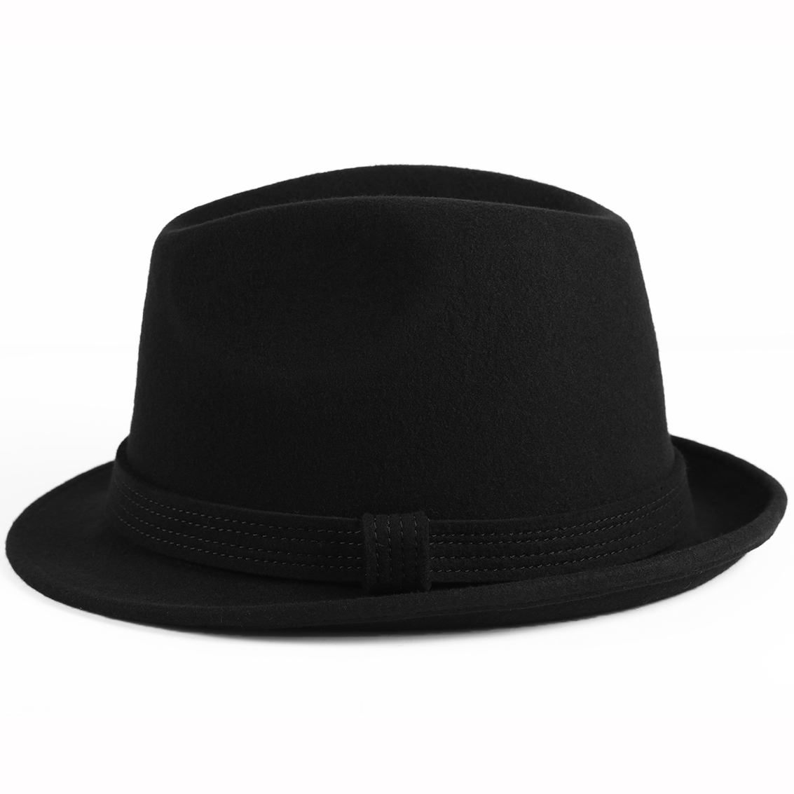 Mũ phớt trung niên lông cừu cao cấp MP005