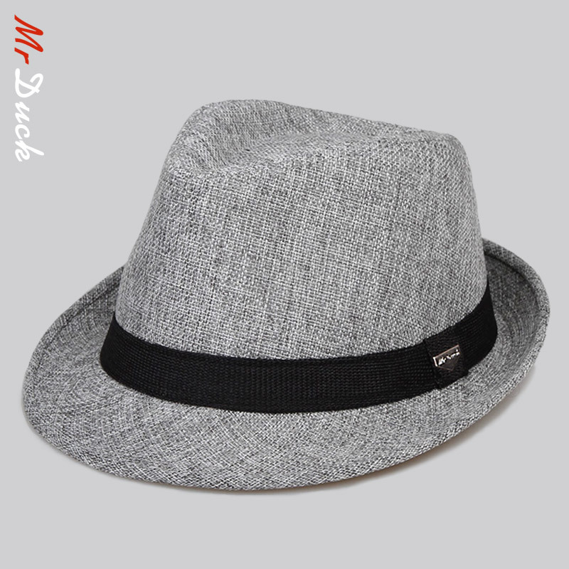 Mũ cói nam vành nhỏ 3.5cm hiệu Mr Duck MP033