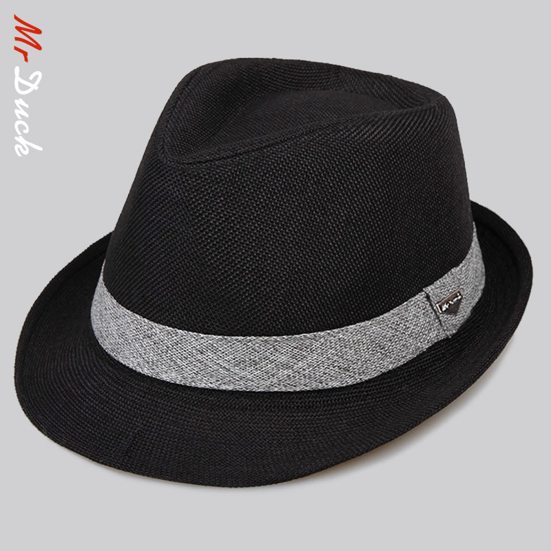 Mũ cói nam vành nhỏ 3.5cm hiệu Mr Duck MP033