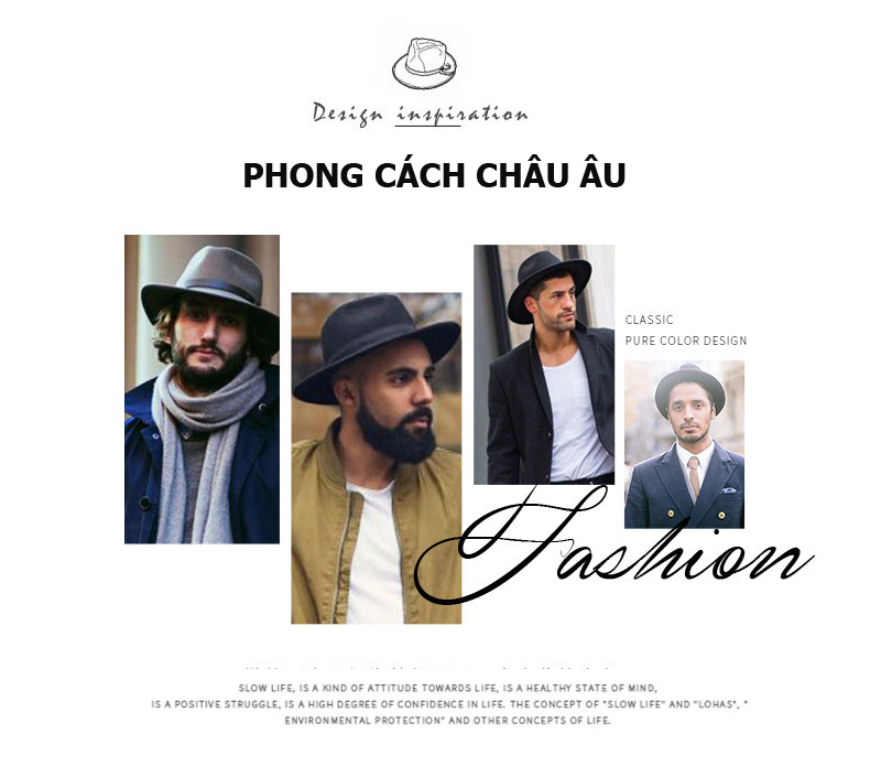 Mũ phớt nam hàng hiệu cao cấp MrDuck MP034