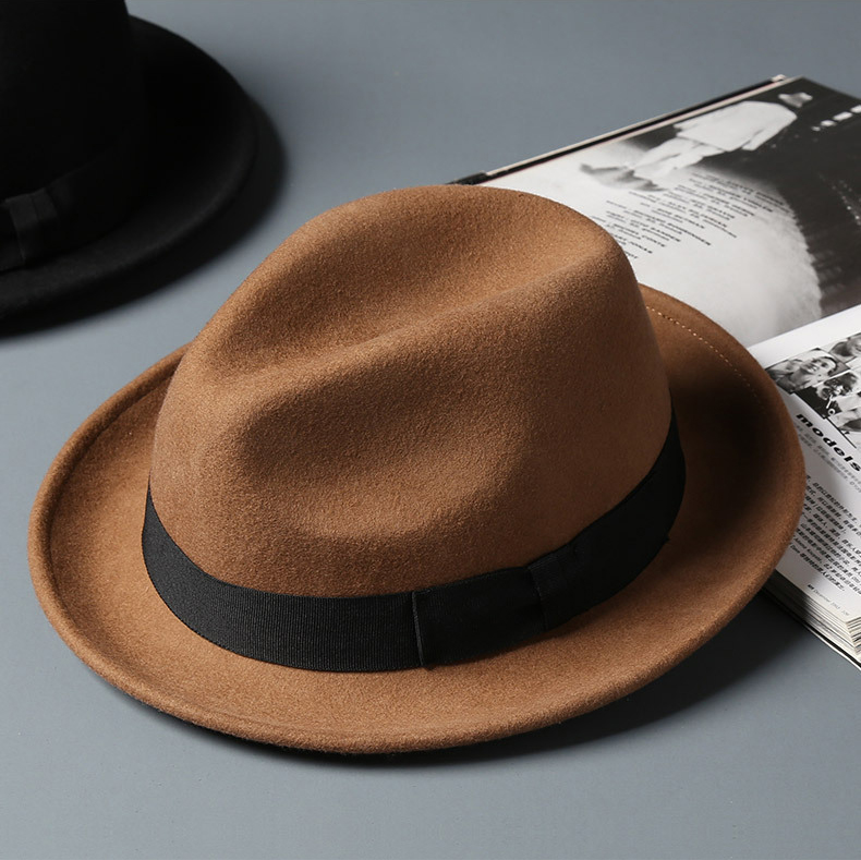 Mũ phớt nam hiệu MrDuck MP034 viền vải sang trọng