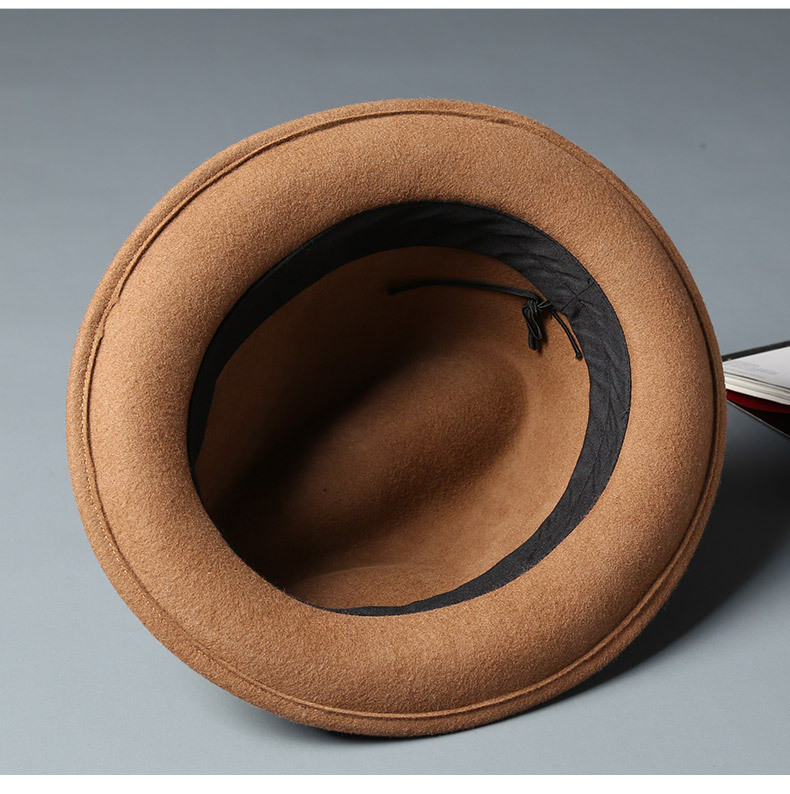 Mũ phớt nam hiệu MrDuck MP034 viền vải sang trọng