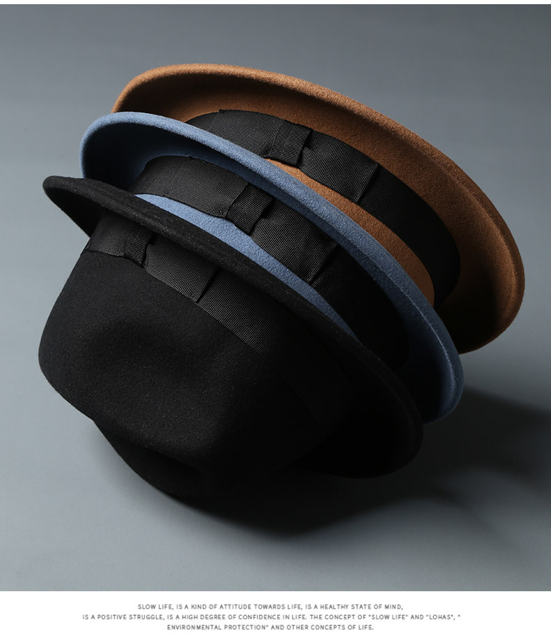 Mũ phớt nam hiệu MrDuck MP034 viền vải sang trọng