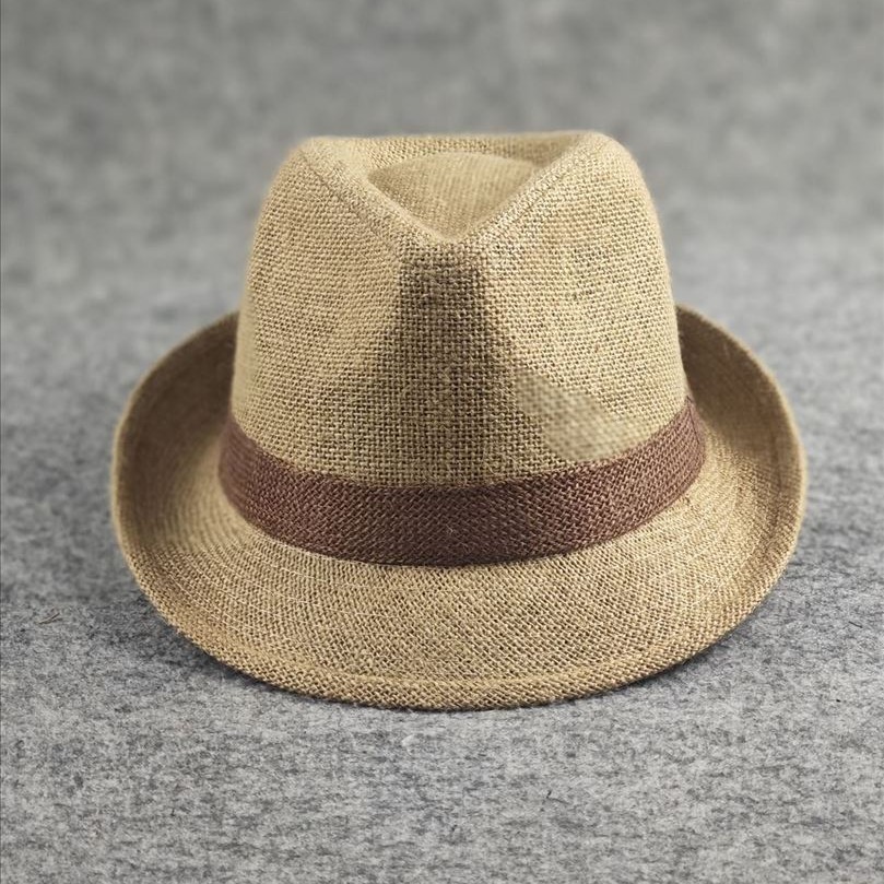 Mũ phớt nam sợi gai phong cách thời trang MP006