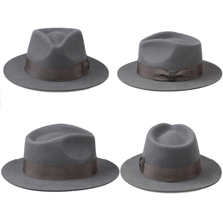 Mũ phớt nam trung niên lông cừu cao cấp MP018