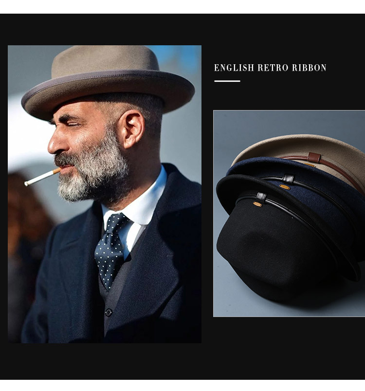 Mũ phớt nỉ nam cao cấp hiệu Mr Duck MP031