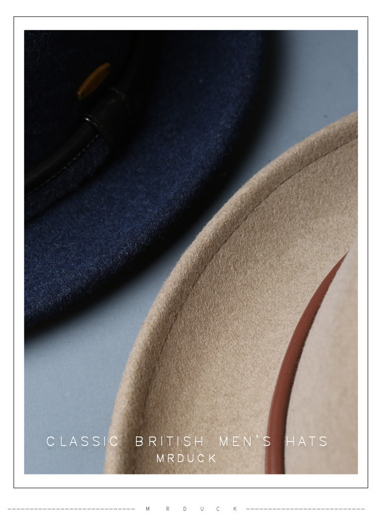 Mũ phớt nỉ nam cao cấp hiệu Mr Duck MP031