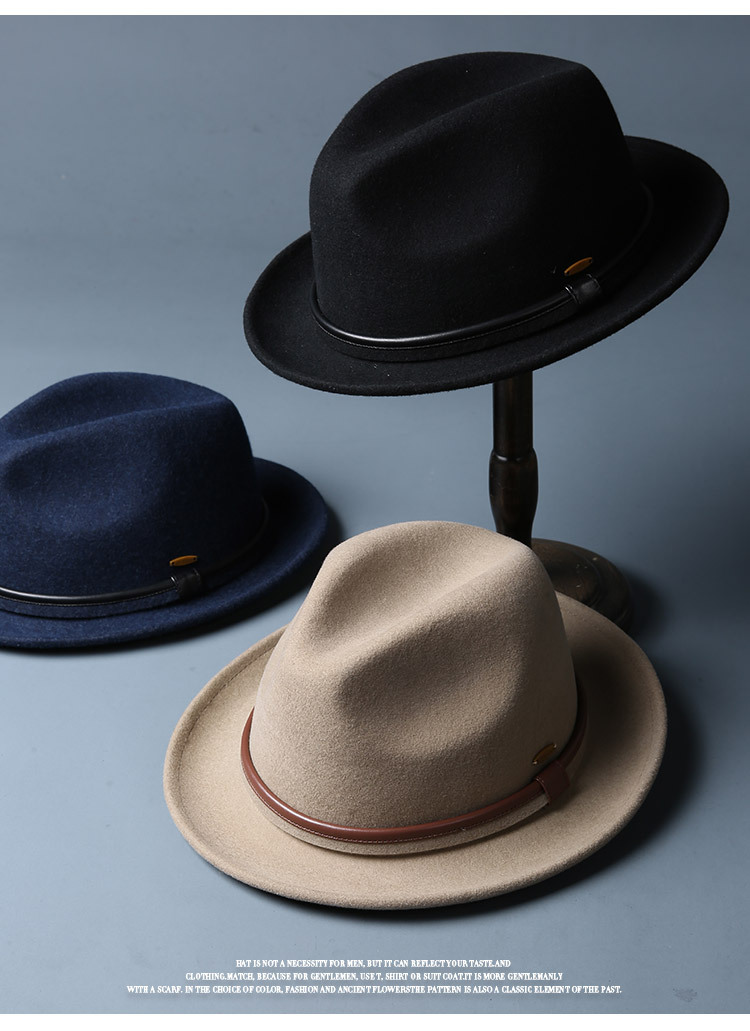 Mũ phớt nỉ nam cao cấp hiệu Mr Duck MP031