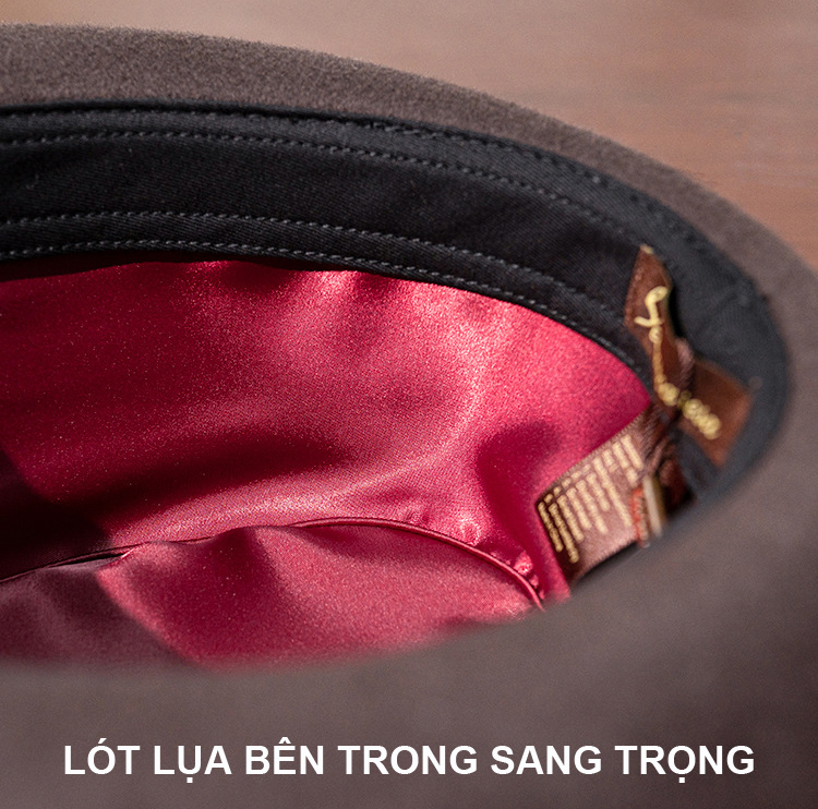 Nón phớt trung đẹp niên chất nỉ cao cấp MP050