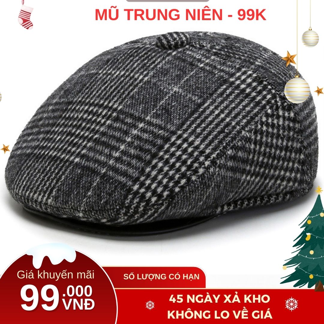 Mũ beret nam LTM-101 sang trọng và lịch lãm