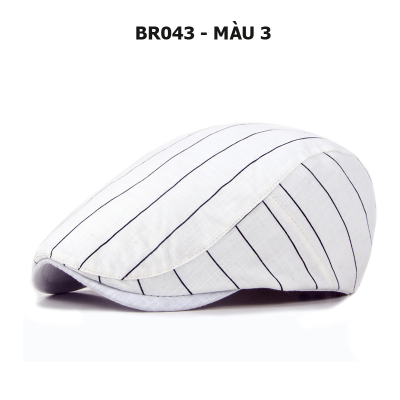 Mũ beret nam phong cách trẻ trung BR043