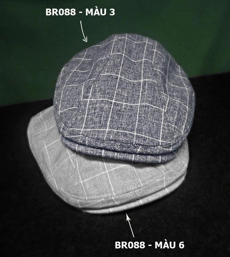 Mũ beret nam phong cách cổ điển Anh BR088
