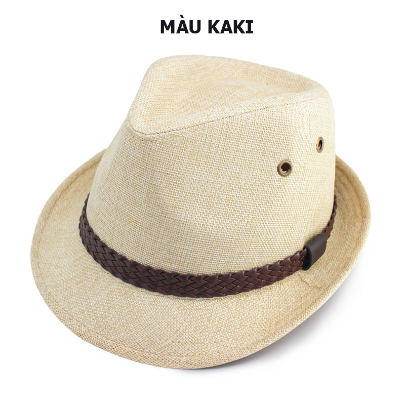 Nón cói nam vành nhỏ 3.5cm thoáng mát MP010