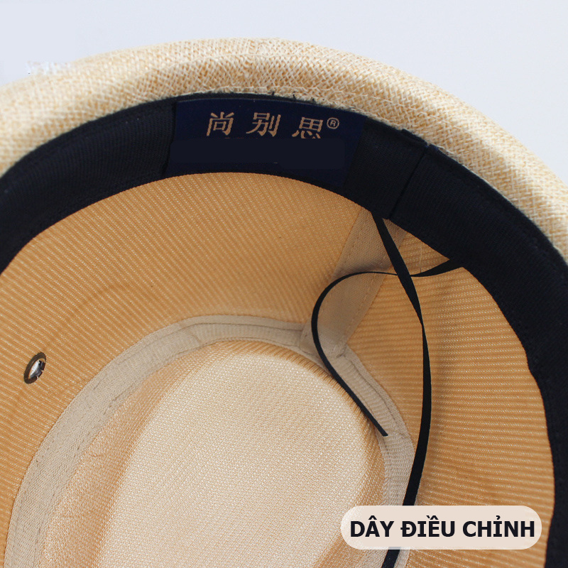Nón cói nam vành nhỏ 3.5cm thoáng mát MP010