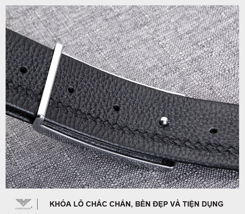 Thắt lưng nam Joseph Amani phong cách doanh nhân JA05