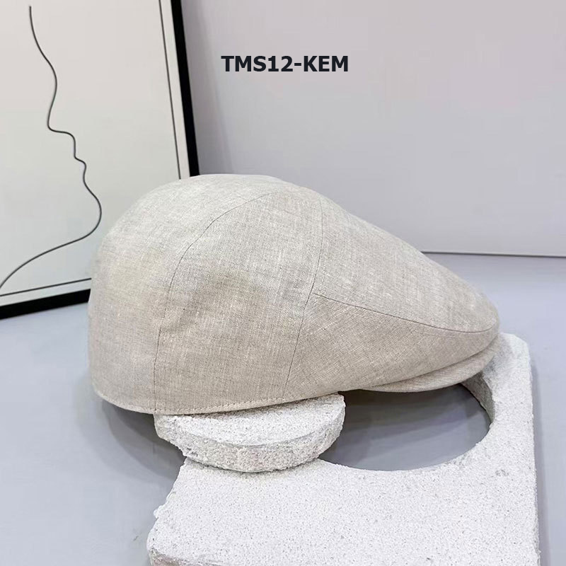 Mũ beret nam cao cấp phong cách vintage TMS12