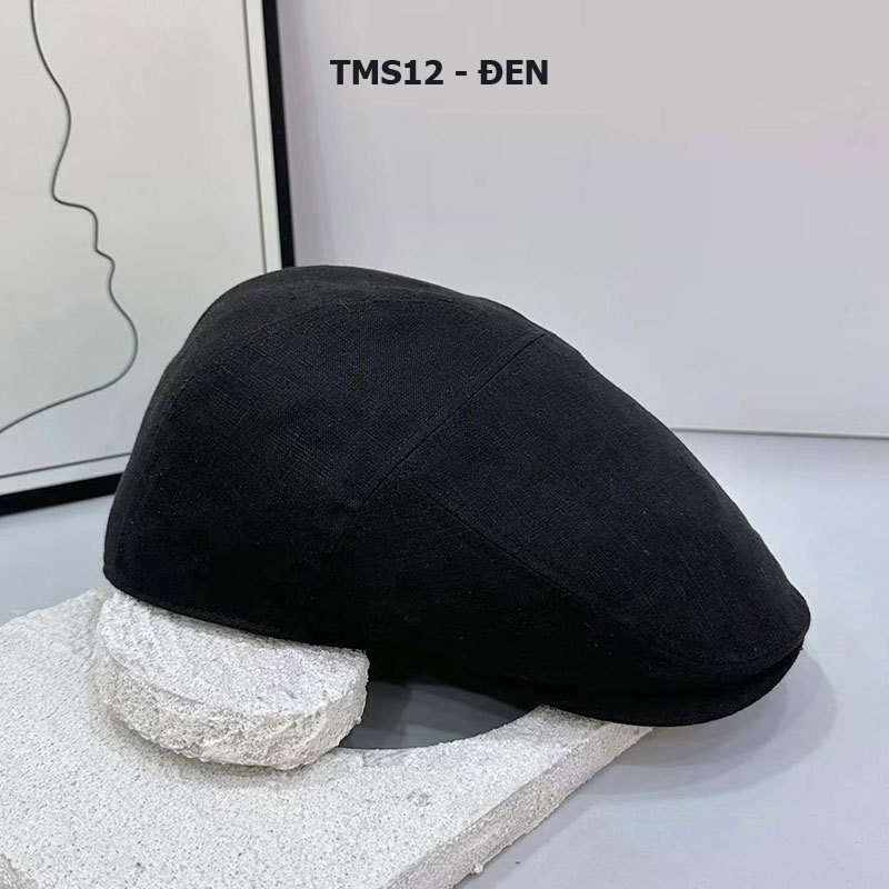 Mũ beret nam cao cấp phong cách vintage TMS12