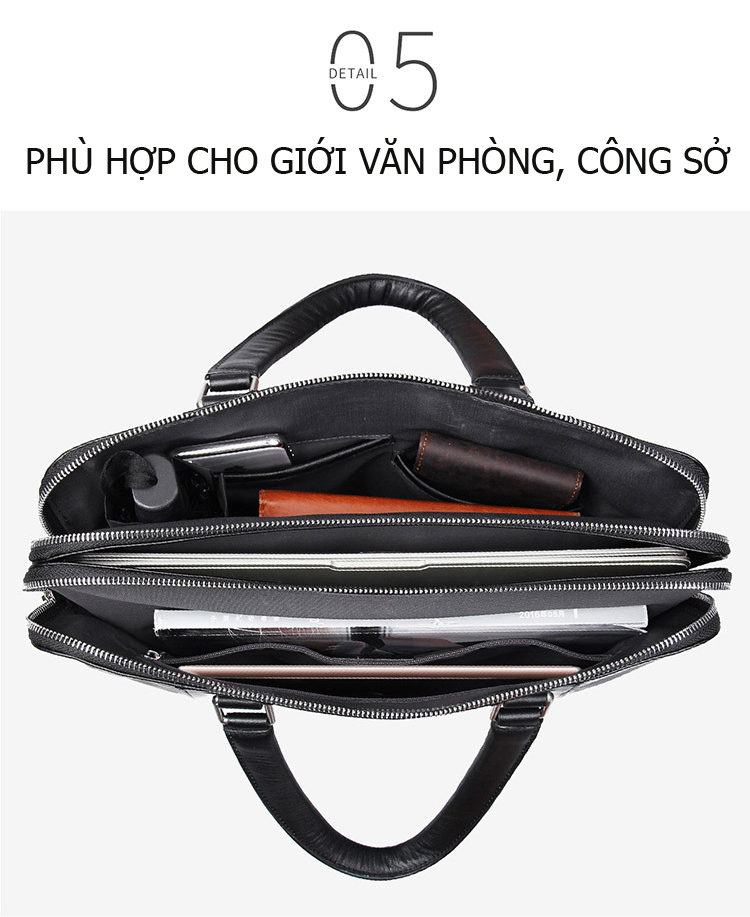 Túi xách nam công sở phong cách doanh nhân TX036