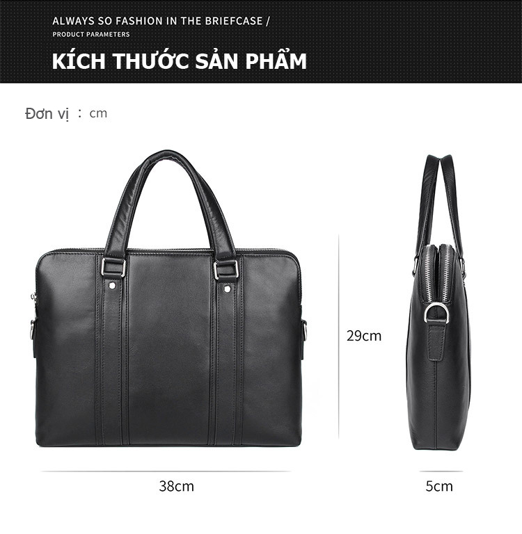 Túi xách nam công sở phong cách doanh nhân TX036