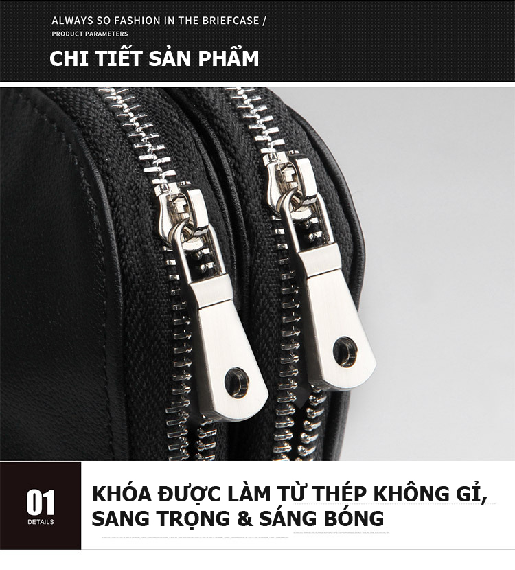 Túi xách nam công sở phong cách doanh nhân TX036