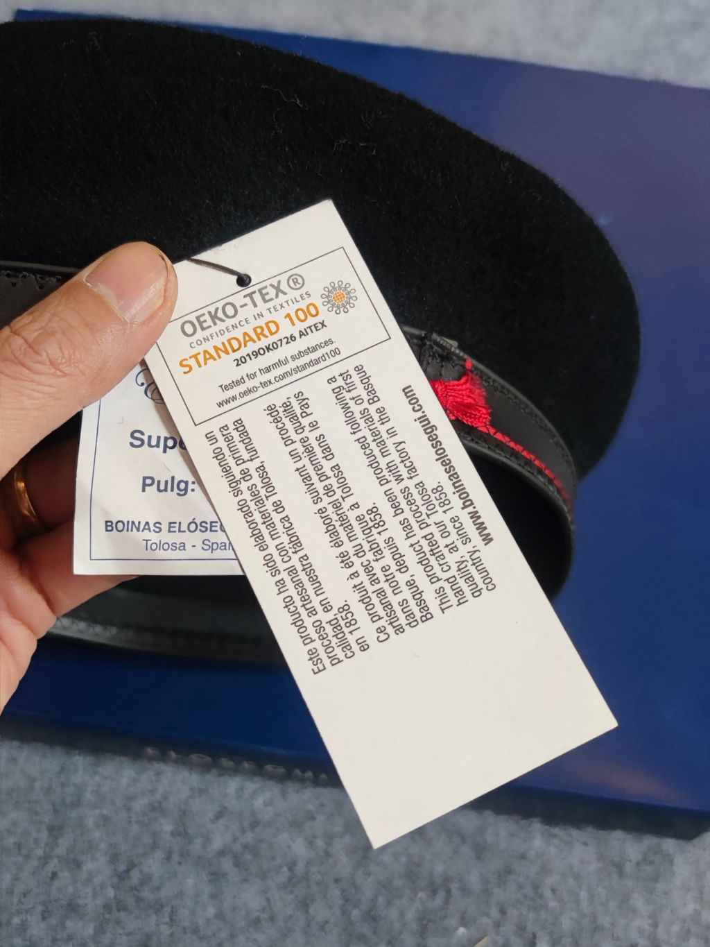 Mũ nồi tròn vành nhỏ nhập khẩu Tây Ban Nha TBN01