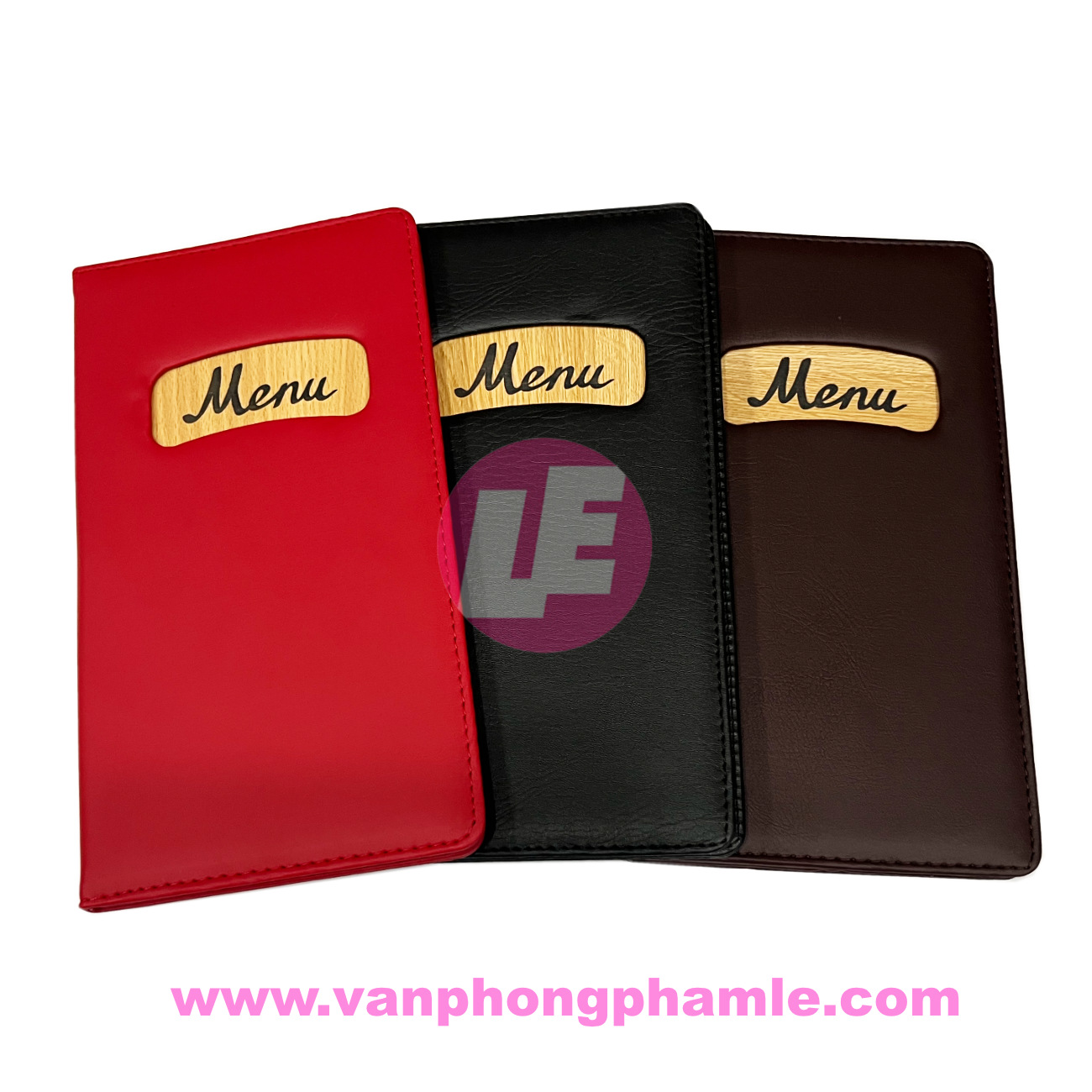 Sổ menu da 16,5x29cm MH 204 (Cuốn) | Văn Phòng Phẩm Lệ
