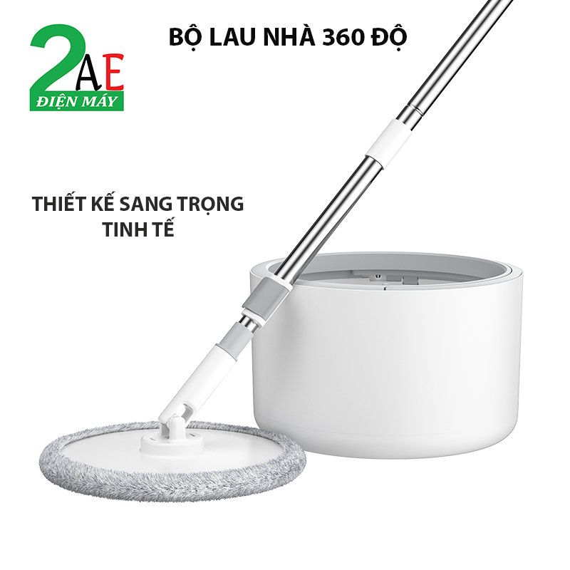 Bộ lau nhà thông minh cao cấp 360 độ, tự vắt, tự làm sạch