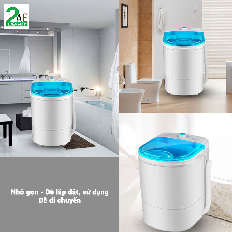 Máy giặt mini bán tự động 4,5kg