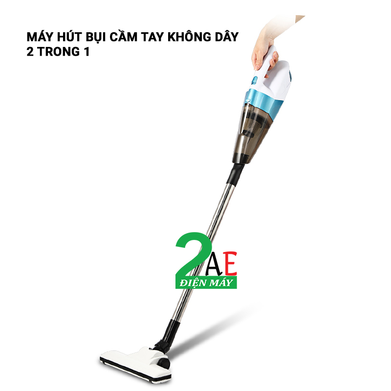 Máy hút bụi cầm tay không dây sạc pin 2 trong 1