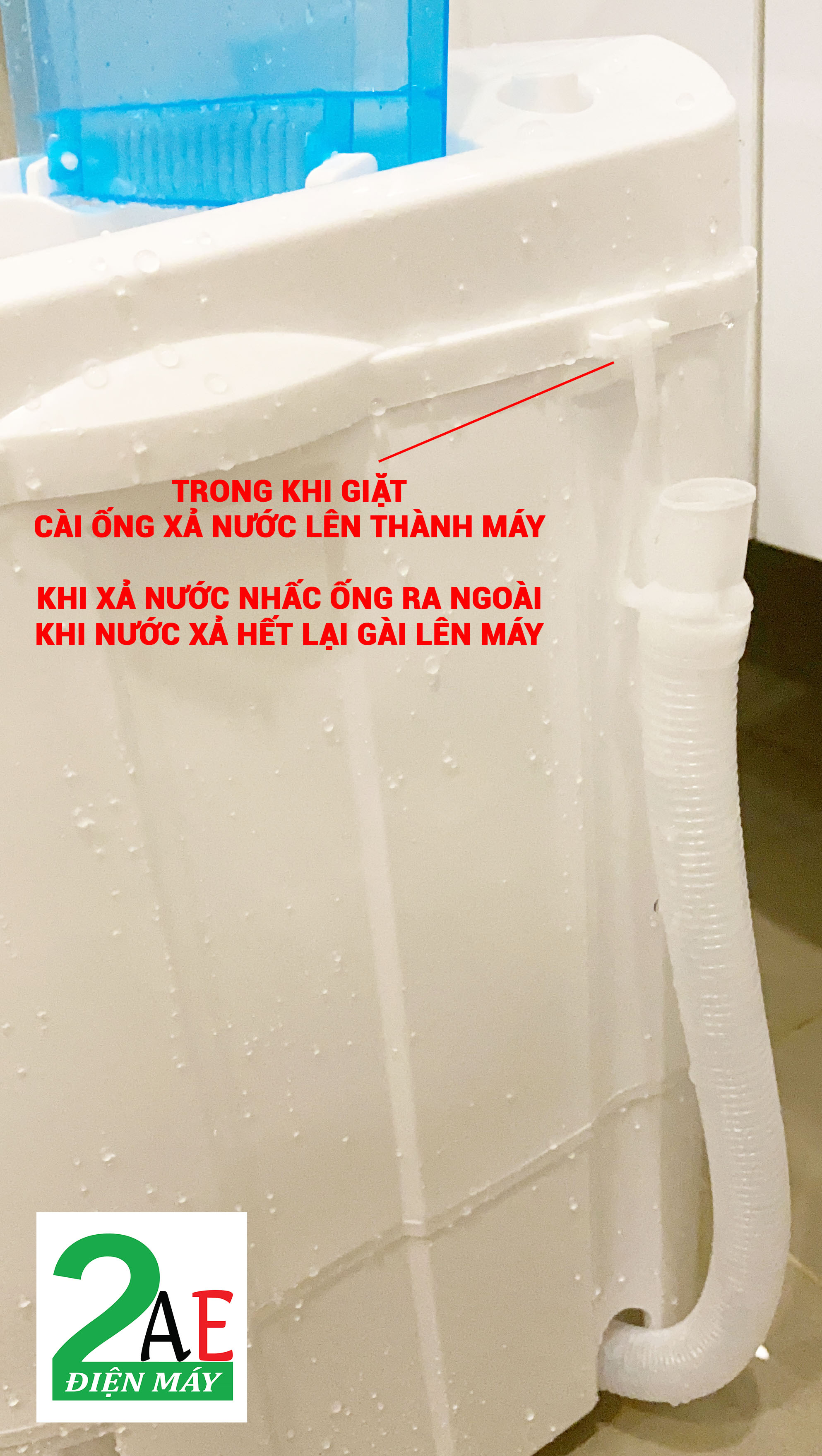 Máy giặt mini bán tự động 4,5kg