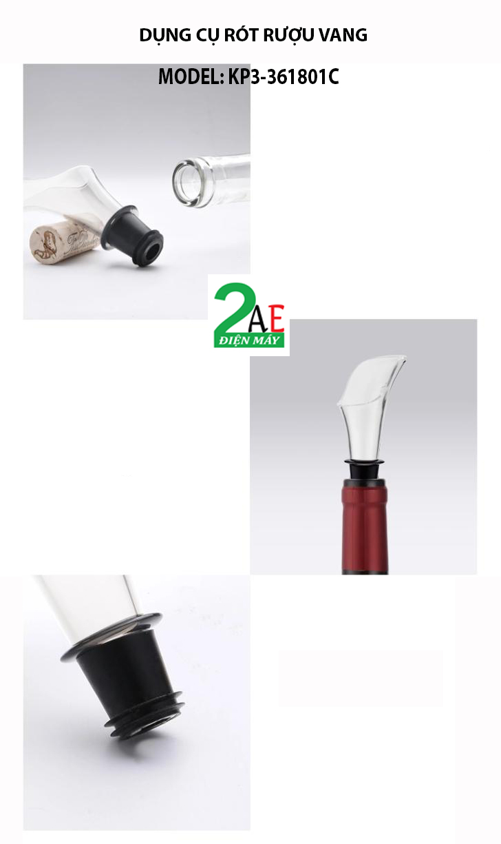 Dụng cụ mở rượu vang tự động 4 trong 1, Sạc pin cổng USB