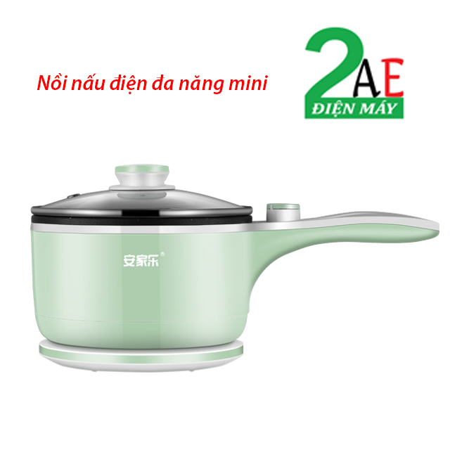 Nồi nấu điện đa năng mini 1.5L, đế cắm điện rời