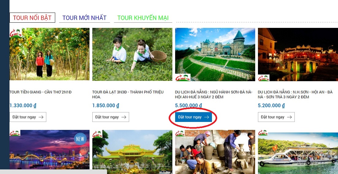 CÁCH ĐĂNG KÝ TOUR TRỰC TUYẾN.