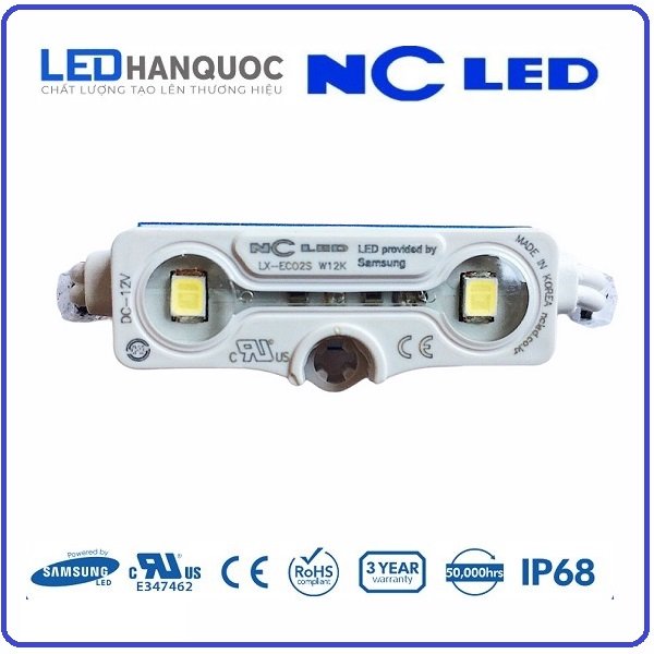 Đèn led module 2 bóng NC-LX-ECO2S- SS5630-95K