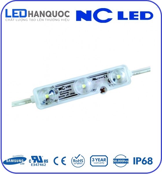 Đèn led module 3 bóng NC-ECO3S-LW2- TC2835-10K