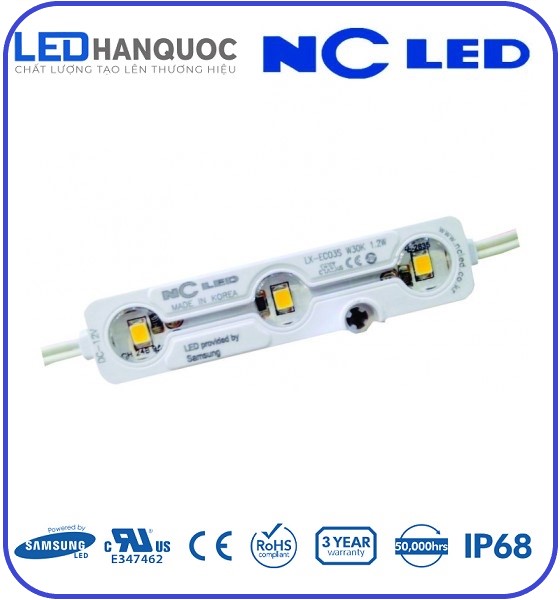 Đèn led module 3 bóng NC-LX-ECO3S-HP SS2835-30K