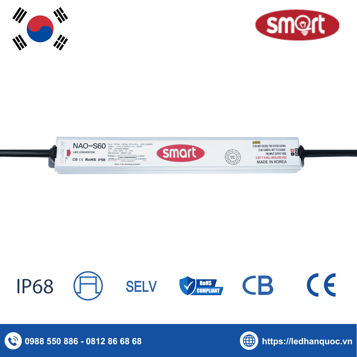 Nguồn Hàn Quốc Smart-NAO-S60