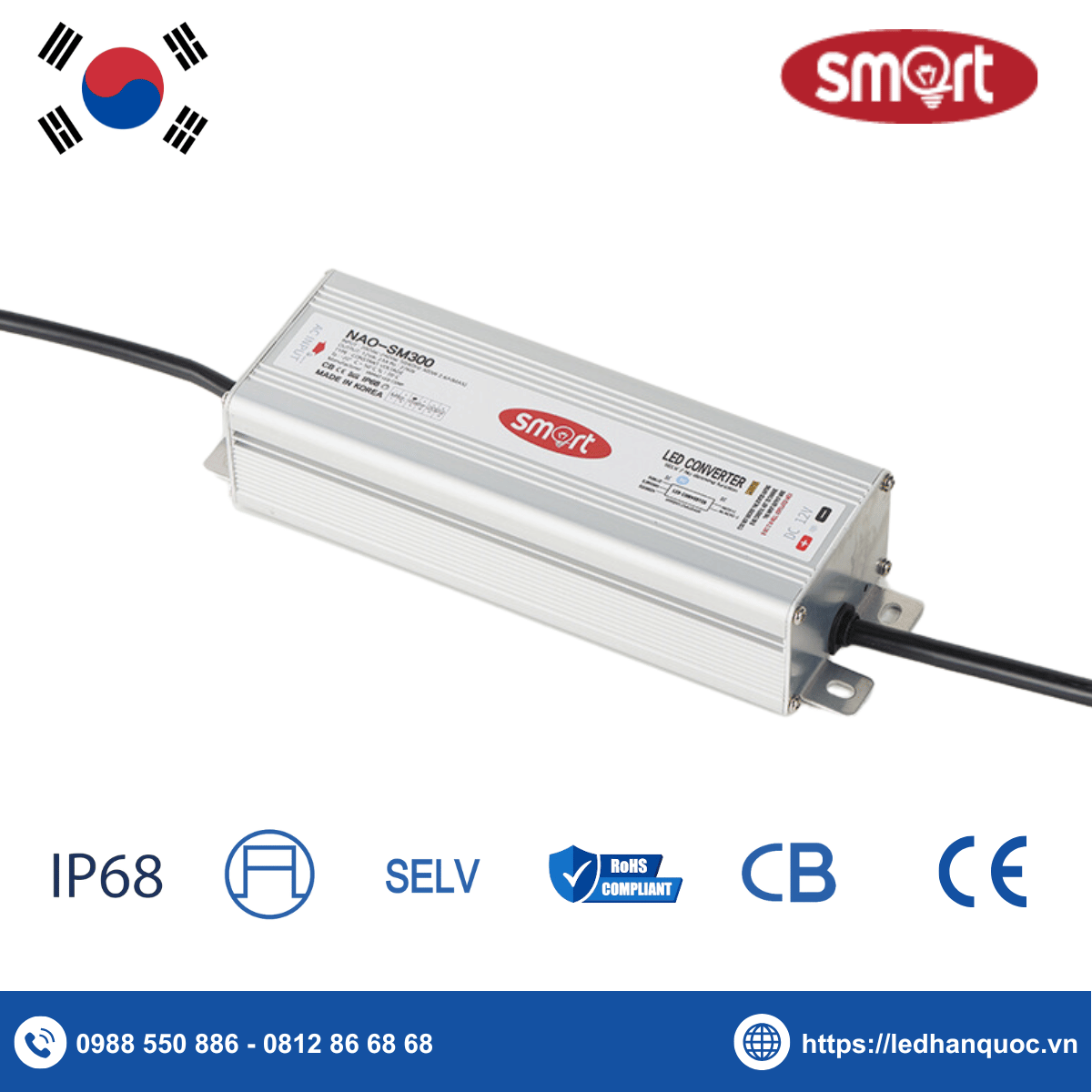Nguồn Hàn Quốc Smart-NAO-SM300