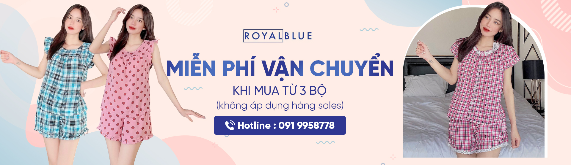 Royal Blue Shop, đồ bộ mặc nhà dễ thương