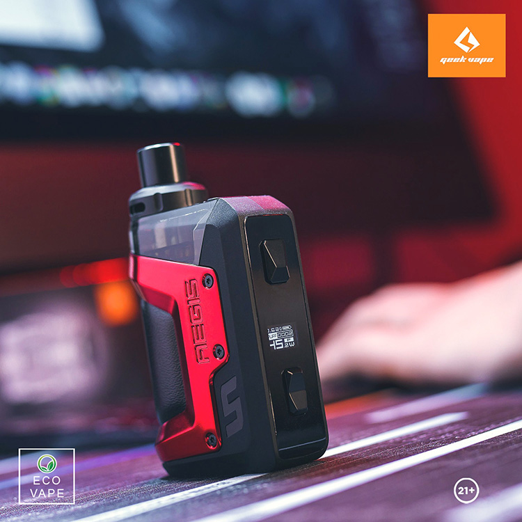 GEEKVAPE AEGIS HERO: POD SYSTEM NHỎ NHẤT TRONG SERIES AEGIS CÓ MÀN HÌNH HIỂN THỊ