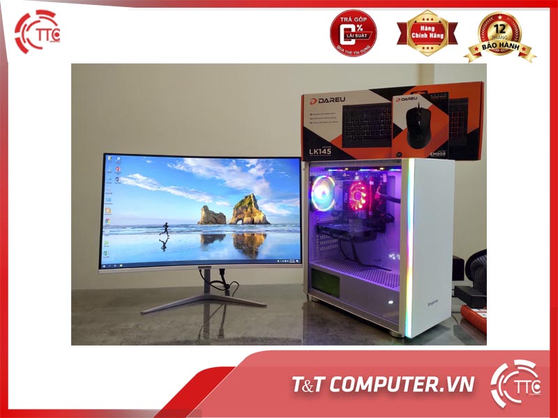 PC TNT-G7 TURBO (RYZEN 7 2700/ RAM 8GB DRR4/ GTX 1650 AMP 4GB/ SSD 120GB /32