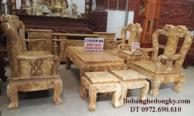 bàn ghế gỗ nu nghiến