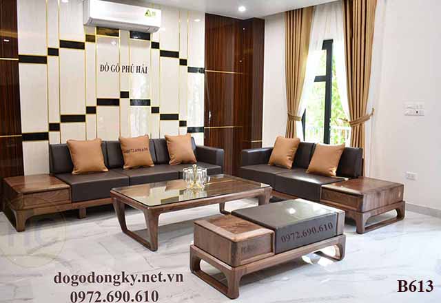 Ban ghe sofa go soi nga
