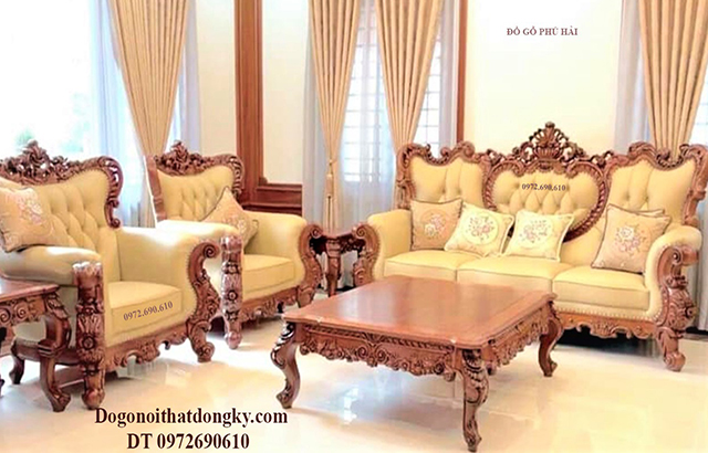 Bàn ghế sofa phòng khách