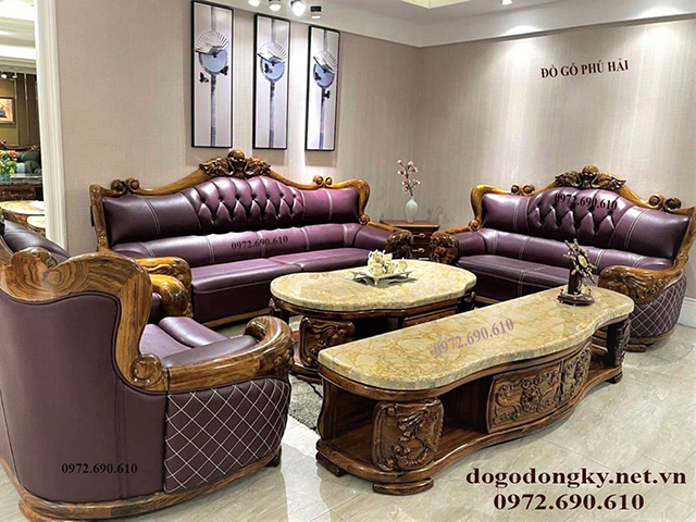 Bàn ghế sofa phòng khách