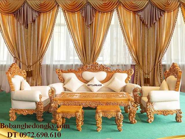 Bàn ghế tân cổ điển
