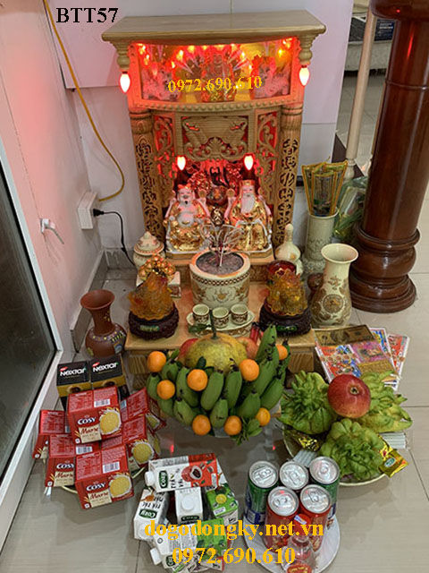 bàn thờ thần tài giá rẻ
